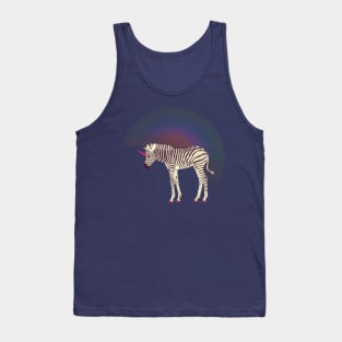 Magic Unicorn Zebra Tank Top